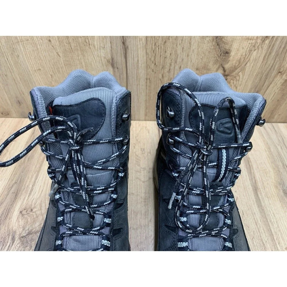KEEN Delta Mid Waterproof Insulated Hiking Boots Men’s 10 Black 200g 12003